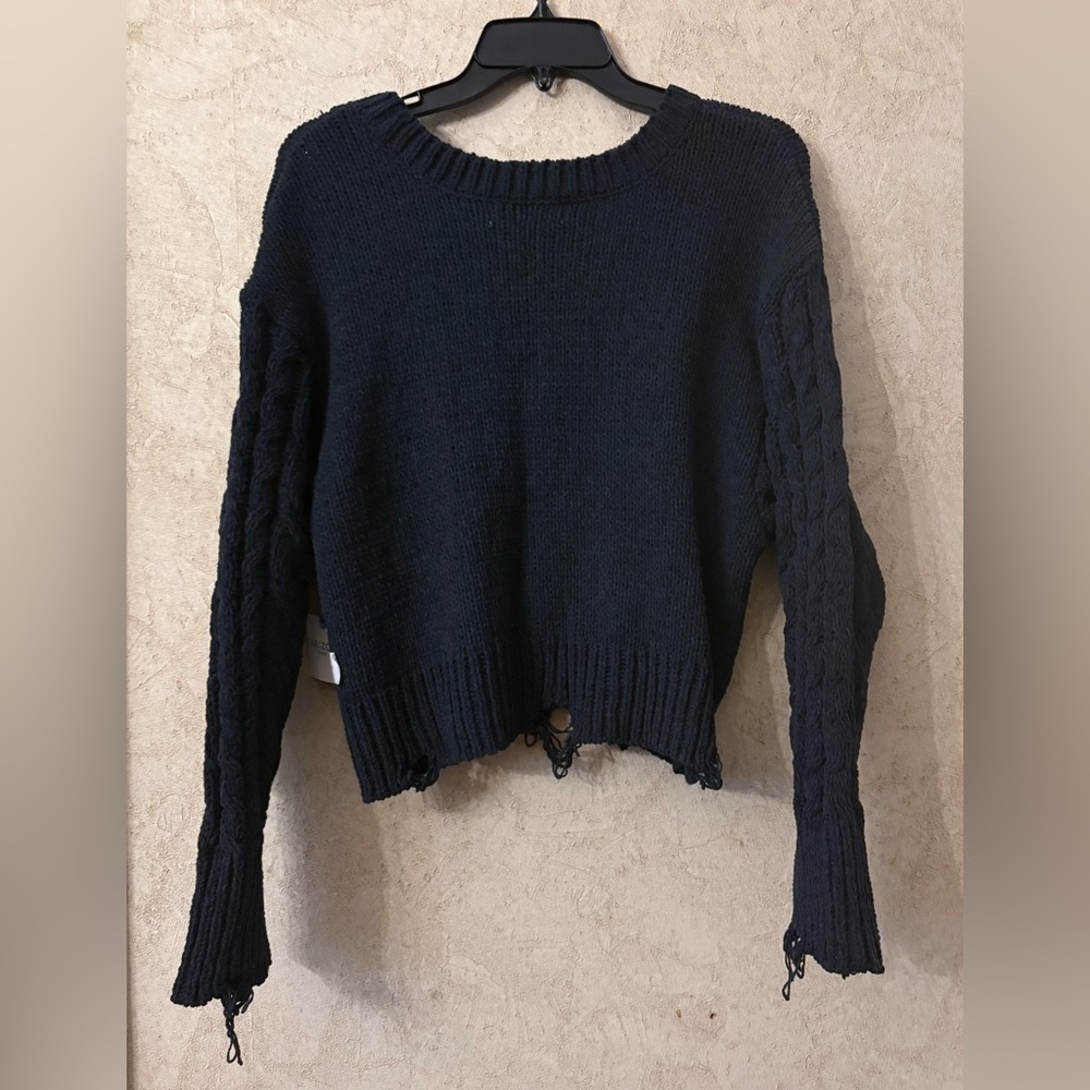 Arizona Crew Neck P Sweater(M B48”L 22”)(S B 44”L 22”) - Picture 4 of 8